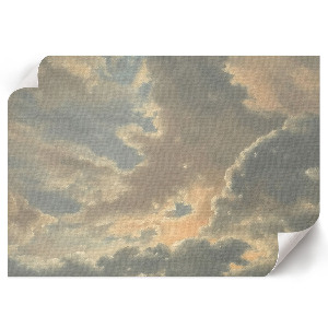 Poster druck Wolken am Himmel