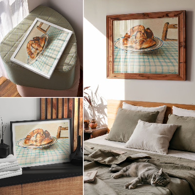 Wandposter mit Stillleben-Motiv