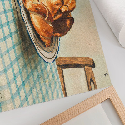 Wandposter mit Stillleben-Motiv