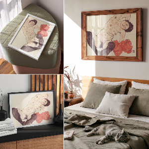 Poster druck Weiblicher Akt