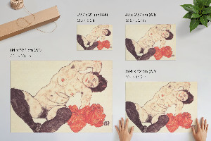 Poster druck Weiblicher Akt