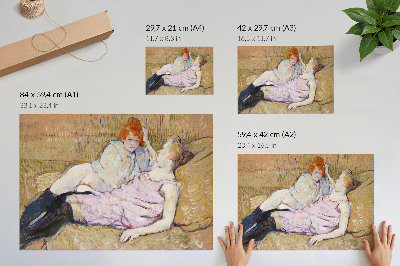 Poster für Sofa