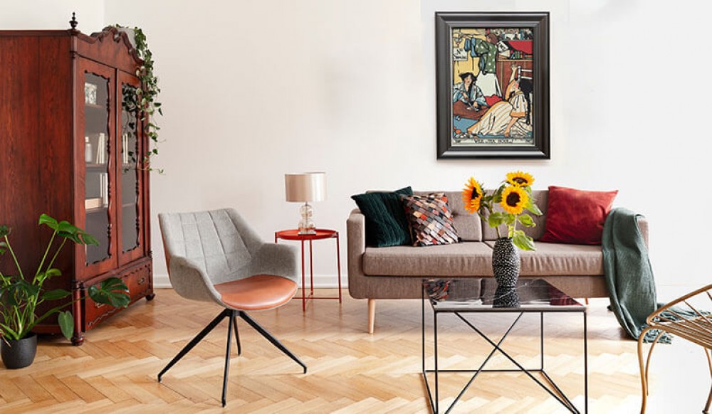 Boho, Vintage, Eklektizismus - wie kombiniert man Stile in der Inneneinrichtung?